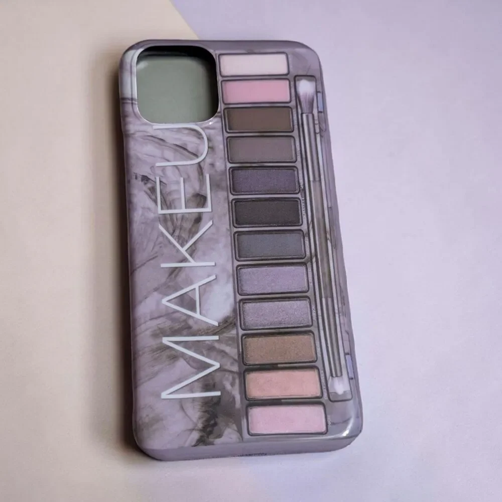 Gray Marble Makeup Palette Phone Case for iPhone 11 Pro 5.8